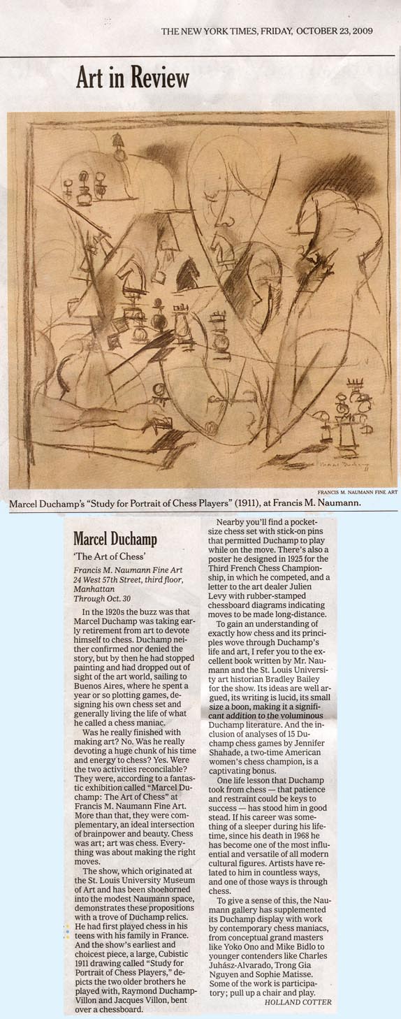 The New York Times Art in Review Friday October 23, 2009